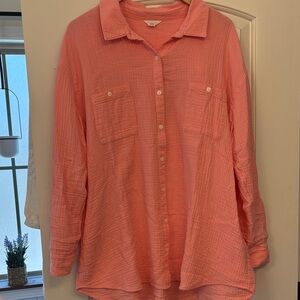 Caslon Gauze Button Down